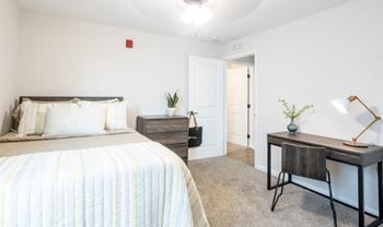 Carpet in bedrooms